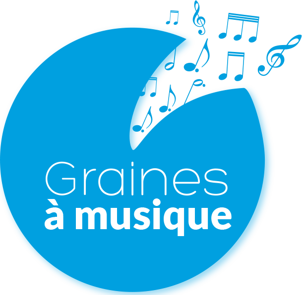 logo bleu graines a musique